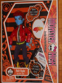 Mattel Monster High Goth Boy Doll Holt Hyde