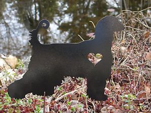 Afghan Hound Garden Stake Pet Memorial Metal Lawn Ornament K9 Dog Canine
