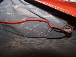 Karen Millen Orange Bag with Tags GC007 Handbag RRP £165 Dust Cover