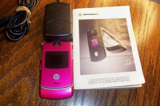 Motorola RAZR Satin Pink T Mobile Cell Phone Accessories