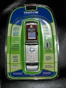 Motorola W370 Silver Tracfone Cellular Phone