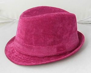 Hot Sale Unisex Lady Women Men Pink Vintage Fedora Trilby Hats Cap 23