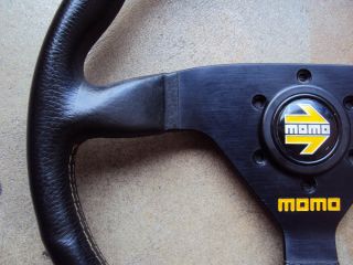 Momo Veloce Steering Wheel 350mm Porsche Mercedes Benz BMW VW JDM Miata Civic