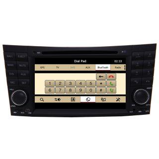 02 08 Mercedes Benz E Class W211 E550 E500 E320 E300 Car GPS Navigation DVD iPod