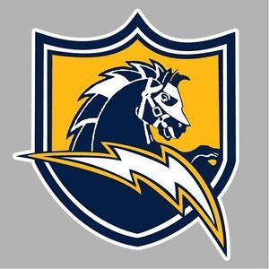 San Diego Chargers Car Decal
