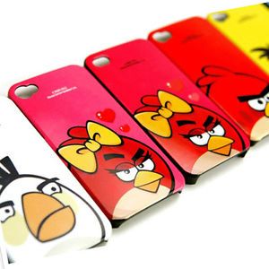 For Apple iPhone 4S 4 Angry Birds Premium Hard Cell Phone Case Cover Skin