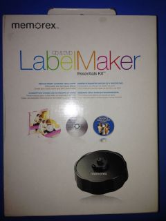 New Memorex CD DVD Label Maker Esentials Kit for All Inkjet Laser Printers