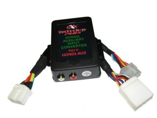 Pie HON03 Aux Factory Stereo Radio Auxiliary Input RCA Converter Audio Cable