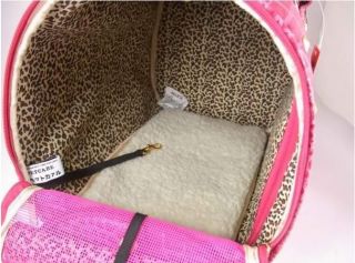 Pink Petcare Pet Dog Cat Bag Carrier 36 23 28cm