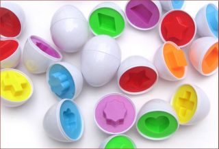 Baby Child Smart Toy Eggs Shape Pairing Learning Blocks Educational Toys Gift