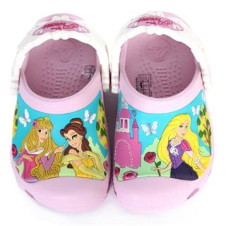 Crocs Kids Children's Disney Princess Dreams in Bloom Bubblegum Oyster Clog
