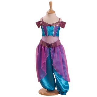 Girls Kids Children's Arabian Princess Jasmine Fancy Dress Costume Book Week