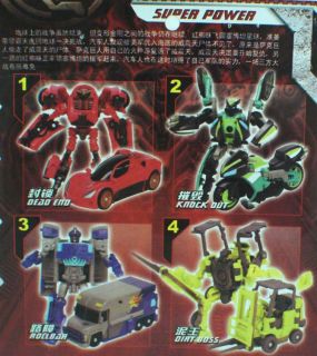 Cute Transformer 2 Robot Dirt Boss Toy