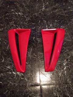 99 04 Genuine Ford Mustang GT Red Side Scoops