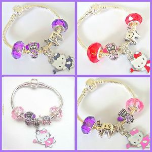 Childrens Childs Kids Tooth Fairy Charm Bracelet