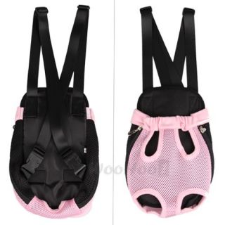Pet Cat Dog Travel Net Front Carrier Bag Backpack Small
