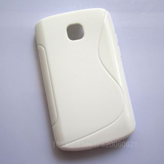1 x Newest Gel Rubber Clear Skin TPU Soft Case Cover for LG Optimus L1 II E410