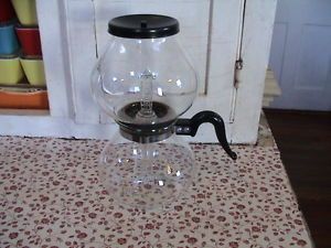 Vintage Silex PYREX Vacuum Double Bubble Glass Coffee Percolator Set