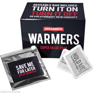 Grabber Handwarmers Super Value Pack Winter Cold Weather Shoveling Snow
