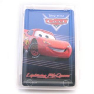 Disney Cars McQueen Playing Card with Clear Case