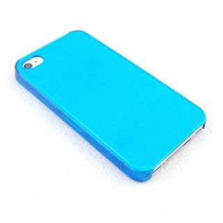 Blue Clear Ultra Thin Protector Guard Cover Hard Case Skin for iPhone 4 4S