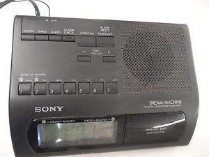 Sony ICF C303 Dream Machine Alarm Clock Radio Am FM PLL