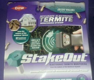 Dow Sentricon Stakeout Electronic Termite Monitoring System w Alarm
