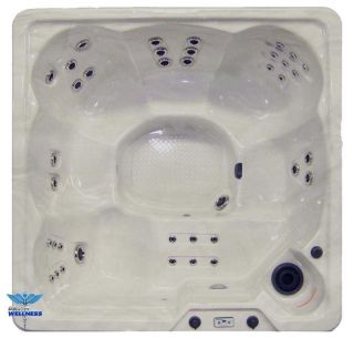 New 51 Jet Hot Tub with Cover Multi Color Light Dr Wellness Spas Ships Fast