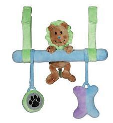 Zanies Swing Play Plush Puppy Mobile Toy Gift Set