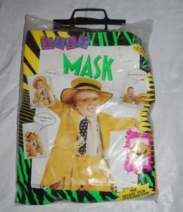 The Mask Jim Carrey Halloween Costume Baby Toddler 12 18 Months Deluxe Film Repr