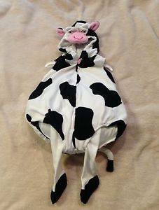 Carter's Infant Cow Halloween Costume Size 6 9 Months