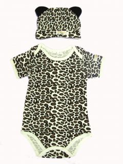 6 24M Baby Boy Girl Twins Animal Safari Party Dress Up Costume Suit with Hat