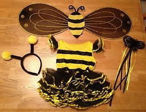 Halloween Costume 2T Toddler Bumble Bee Girls