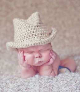 Cute Baby Infant White Gentleman Hat Costume Photo Photography Prop Newborn L37