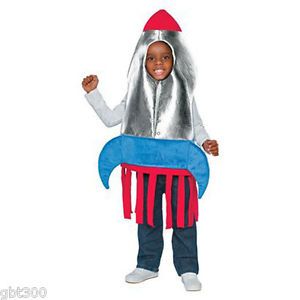 Rocket Toddler Halloween Costume Boy Child 2T 3T New Space SHIP Spaceship