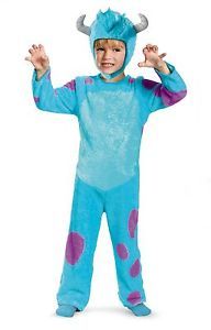 Monsters University Sulley Costume Blue Sully Toddler Disney Boys Kids Monster U