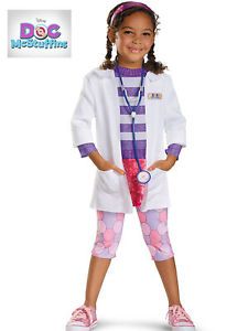 Disguise DI59090 M Girls Toddler Doc McStuffins Deluxe Costume Size Large