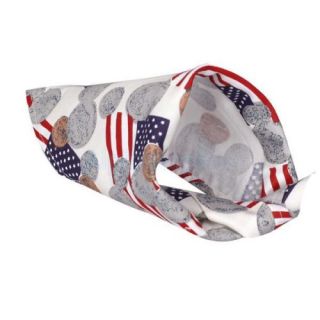 Unisex Cotton Triangular Scarf Child Baby Kids Infant Bib Headband US Flag