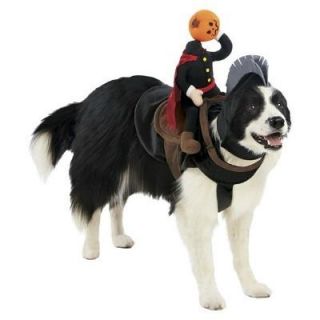 New Headless Horseman Horse Pumpkin Dog Halloween Pet Costume Extra Large XL