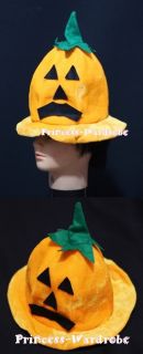 Halloween Pumpkin Costume Hat Mask Funny Party Cap H75