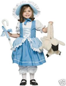 Little Bo Peep Toddler Girls Halloween Costume 3 4
