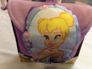 New Disney Fairies Tinkerbell Blanket 30" x 43" and Toddler Backpack 8 5 x 10"
