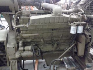 1989 Cummins VTA28 GS2 AC Generator CC534E 600 KW VTA28G2 Diesel Engine 900HP