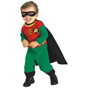 Teen Titans Robin Costume Baby Infant Newborn Toddler Boys Superhero Halloween