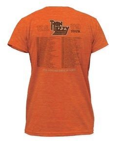 New Authentic Thin Lizzy 79 US Tour Mens Tee Shirt