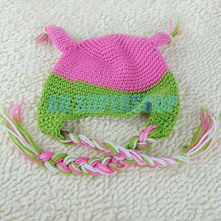 Lovely Owl Animal Knitting Crochet Cap Beanie Hat Xmas Gift for Boys Girls Baby