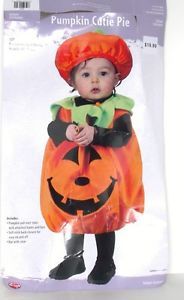 Fun World Kids Halloween Pumpkin Costume 12 18 24 Month Baby 2 Year Old Toddler