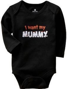 Baby Gap Boy Halloween Mummy Onesie T Shirt 0 3 3 6 Costume Skeleton Baby