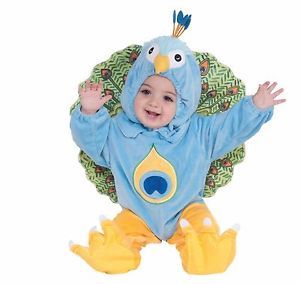 Infant Toddler Child Peacock Bird Animal Jumpsuit Cute Baby Halloween Costume
