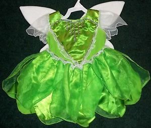  Tinkerbell Halloween Costume Size 24 Months Toddler Dress Baby 2T